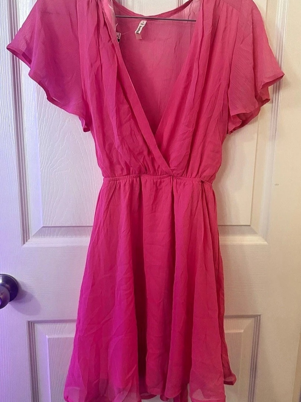 Pink Mini Dress Size Large